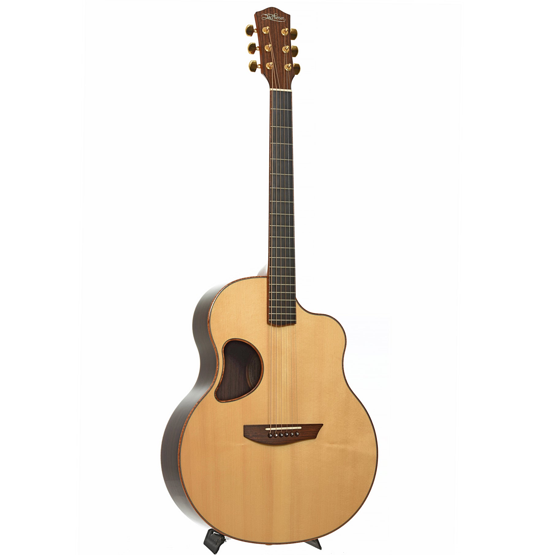 Full front and side of McPherson MG-5.0 XP Acoustic Guitar 
