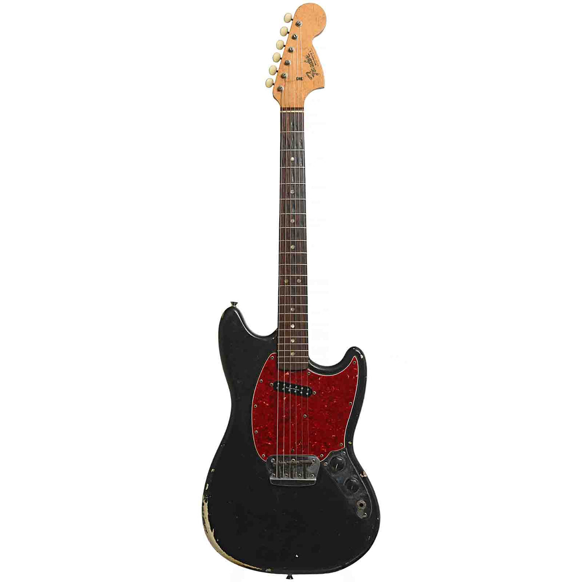 Full front of Fender Musicmaster II Electric Guitar