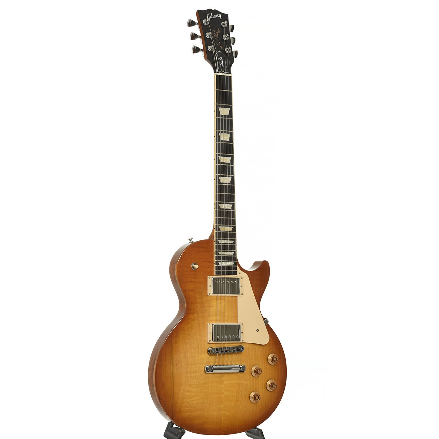 Full front and side of Gibson Les Paul Studio Session Electric Guitar 