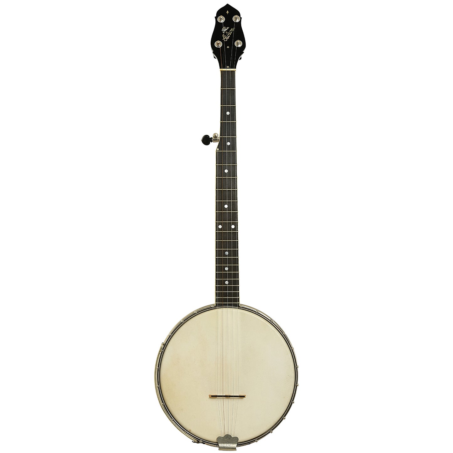 Full front of Gibson TB-1 Trapdoor Conversion Banjo 