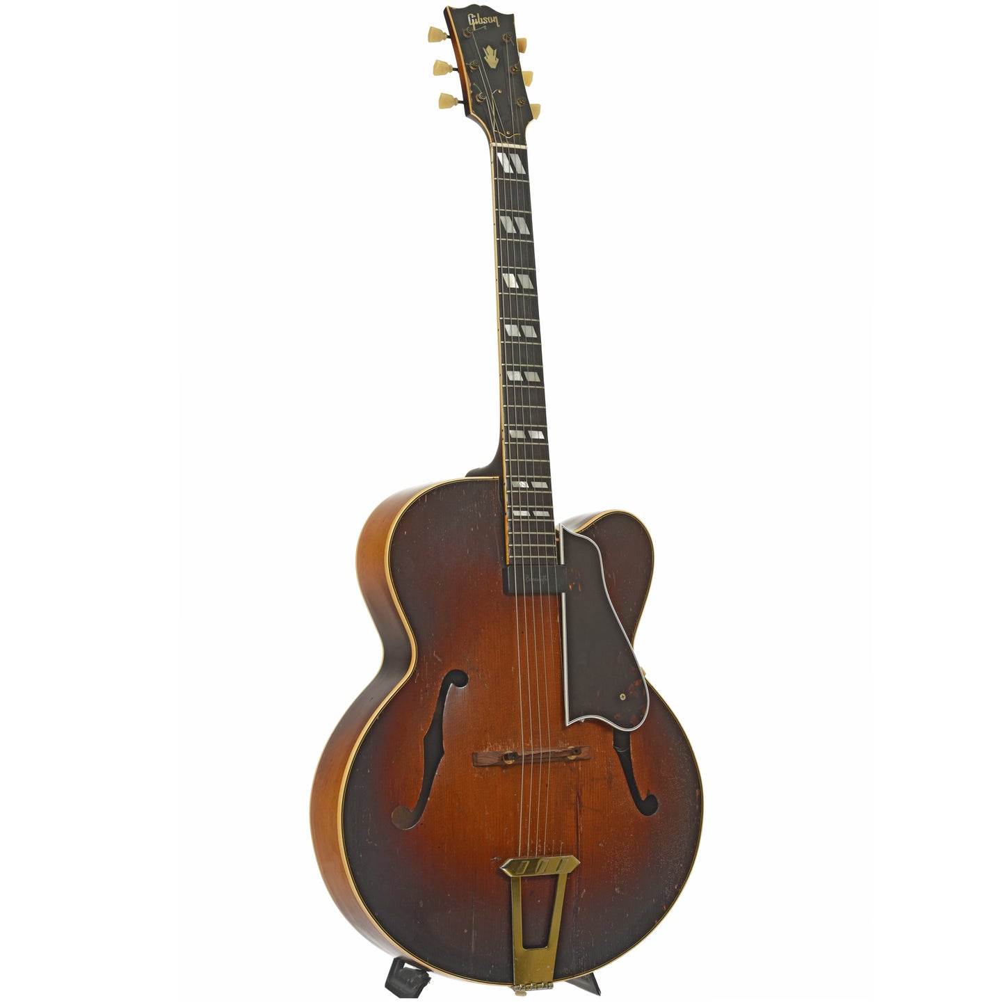 Full front and side of Gibson L-12P Archtop Guitar (1948)
