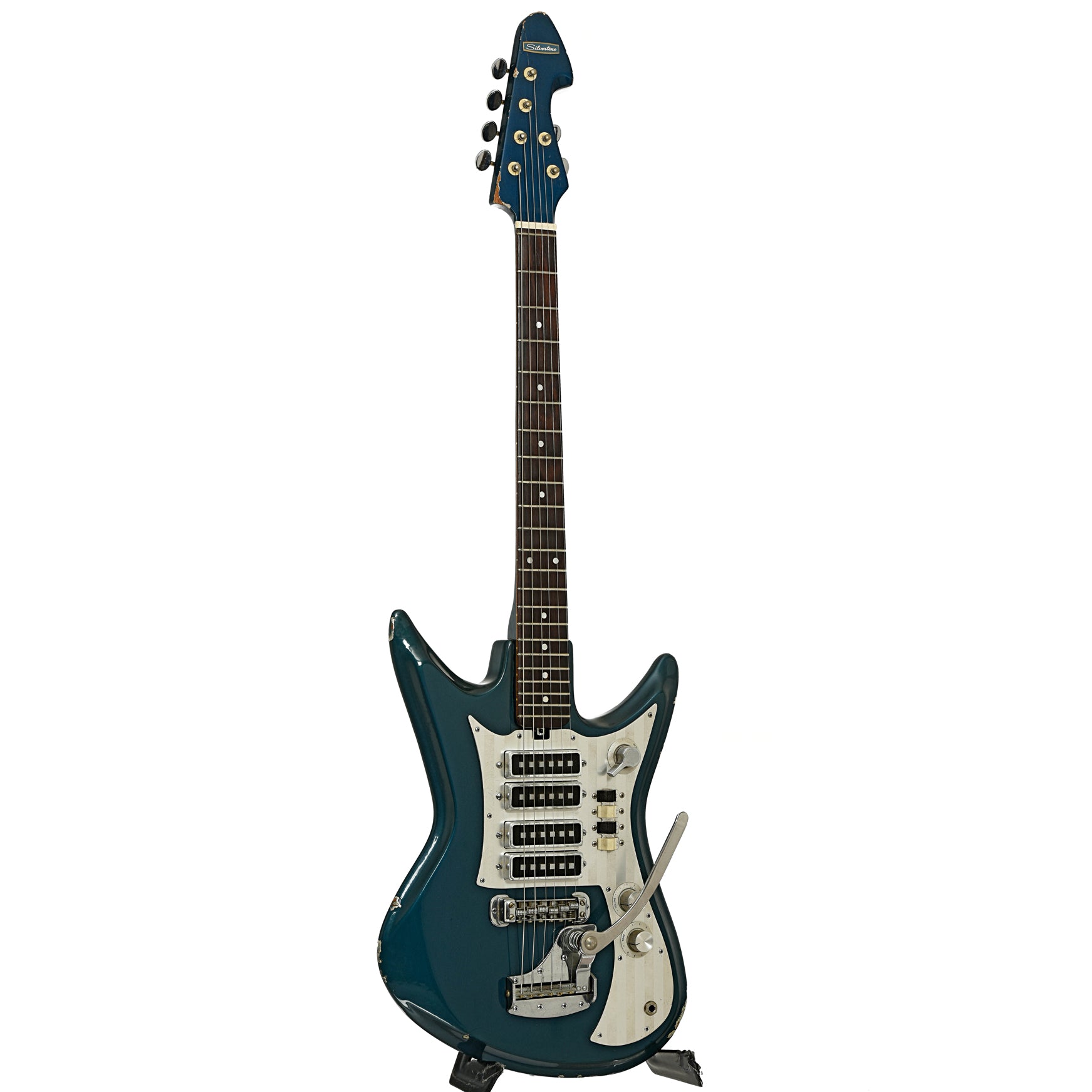 Silvertone ET-460 Electric Guitar (1960s) – Elderly Instruments