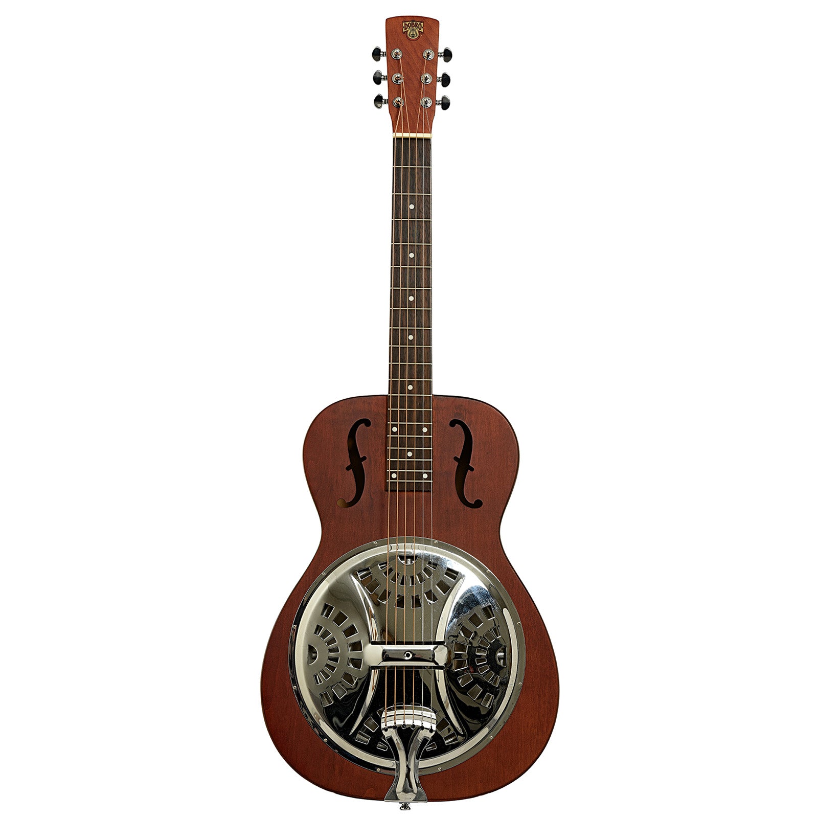 Full front of Dobro Hound Dog Squareneck Resonator Guitar
