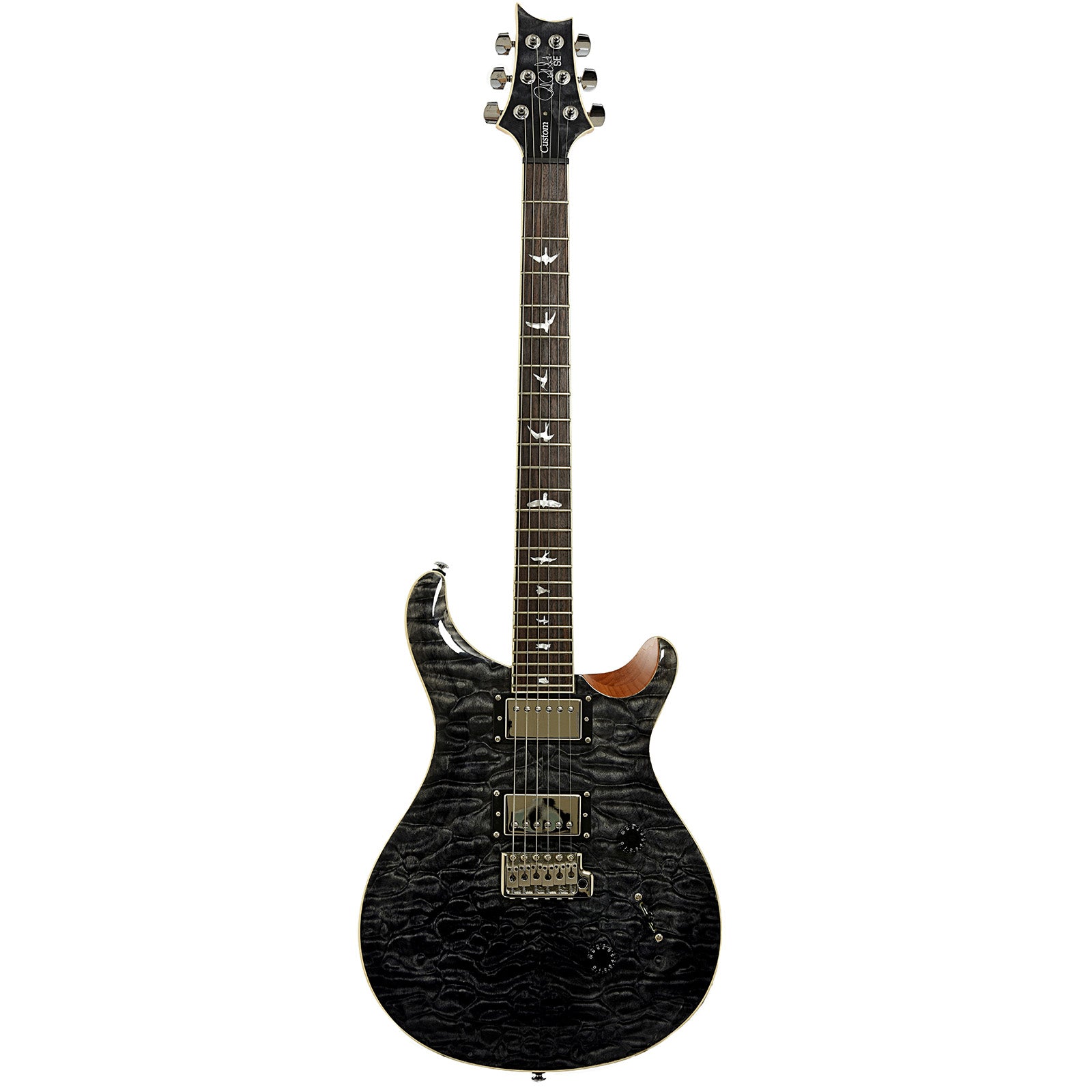 Full front of PRS SE Custom 24 LE Electric Guitar 