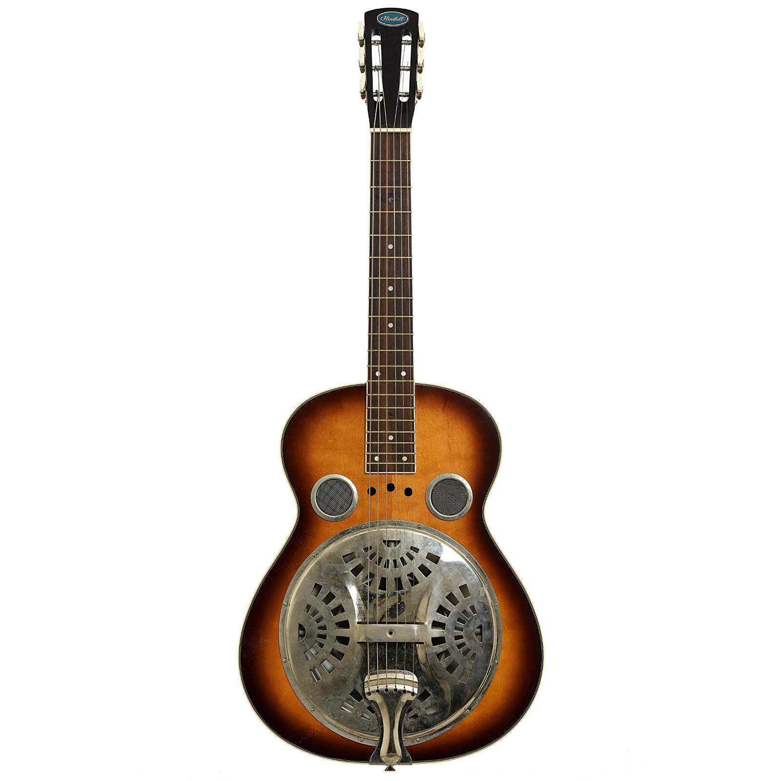Full front of Flinthill FHD100S Squareneck Resonator Guitar  