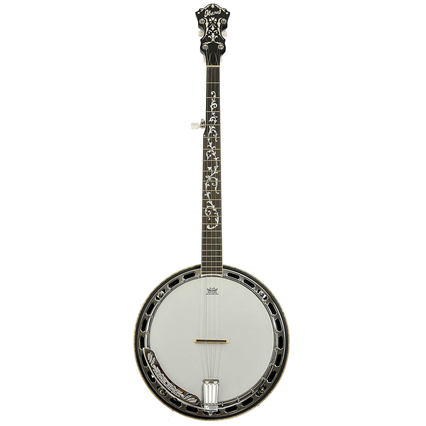 Full front of Ibanez B300 Resonator Banjo