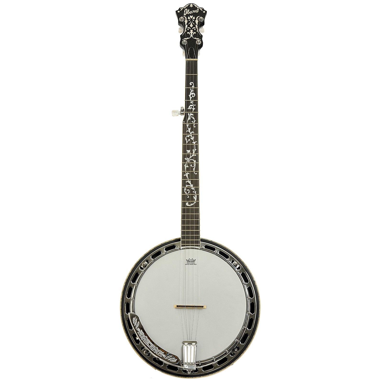 Full front of Ibanez B300 Resonator Banjo
