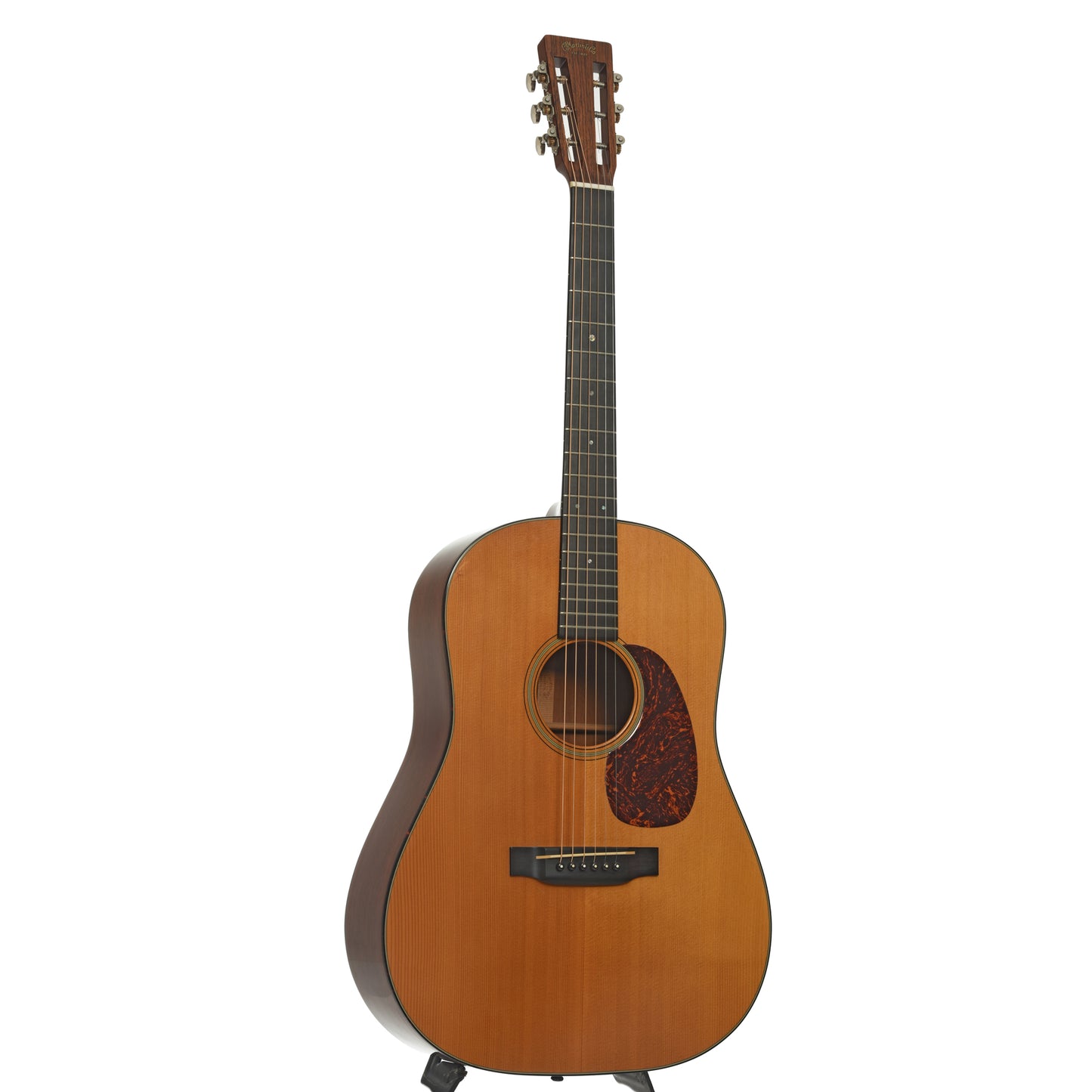 Full front and side of Martin D-18VS Acoustic Guitar (2001) 