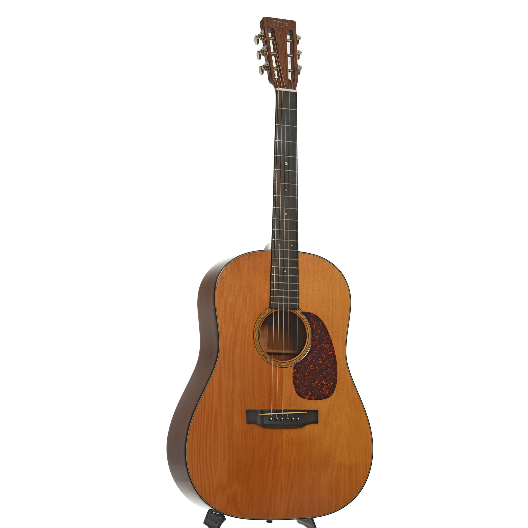 Full front and side of Martin D-18VS Acoustic Guitar (2001) 
