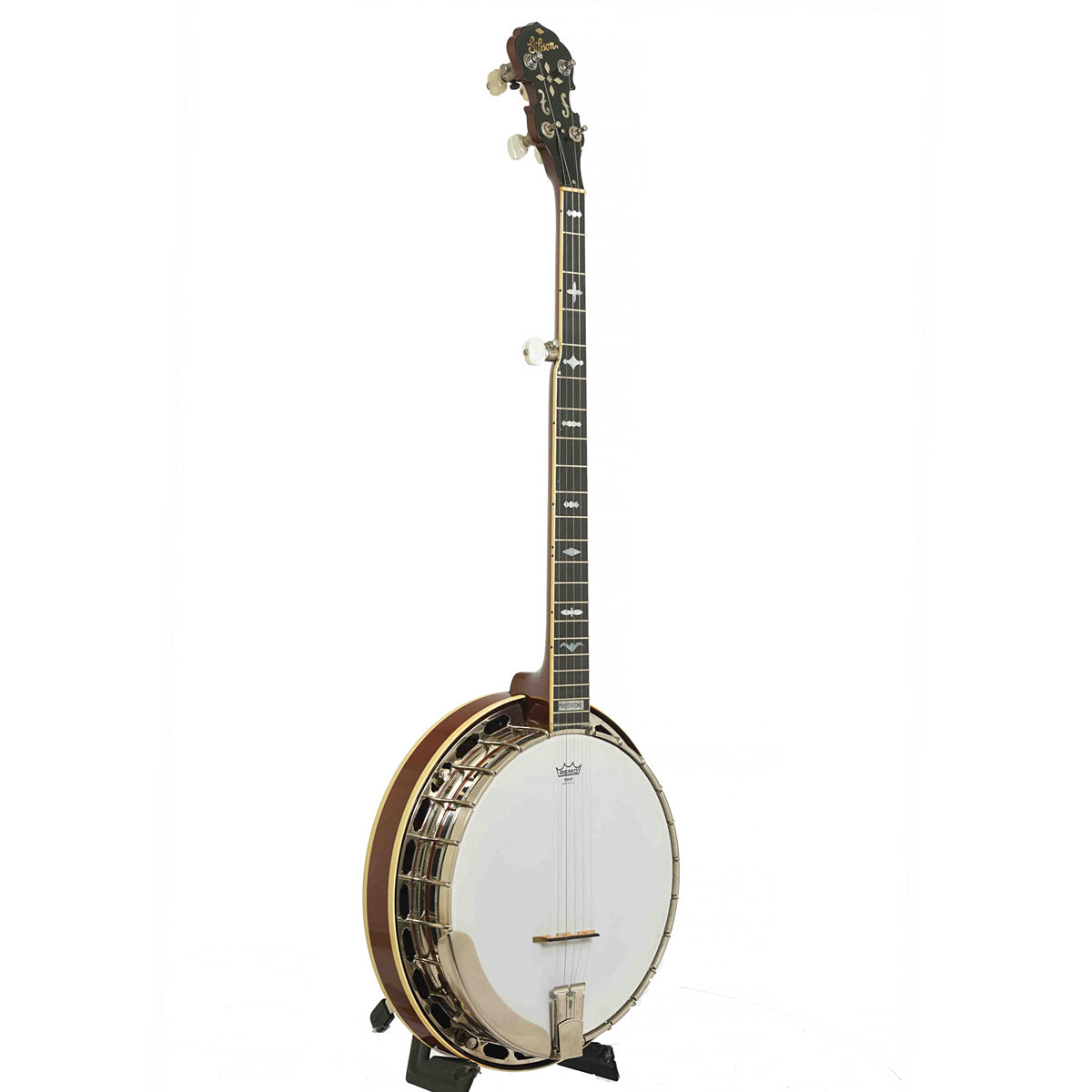 Full front and side of RB-250 Resonator Banjo