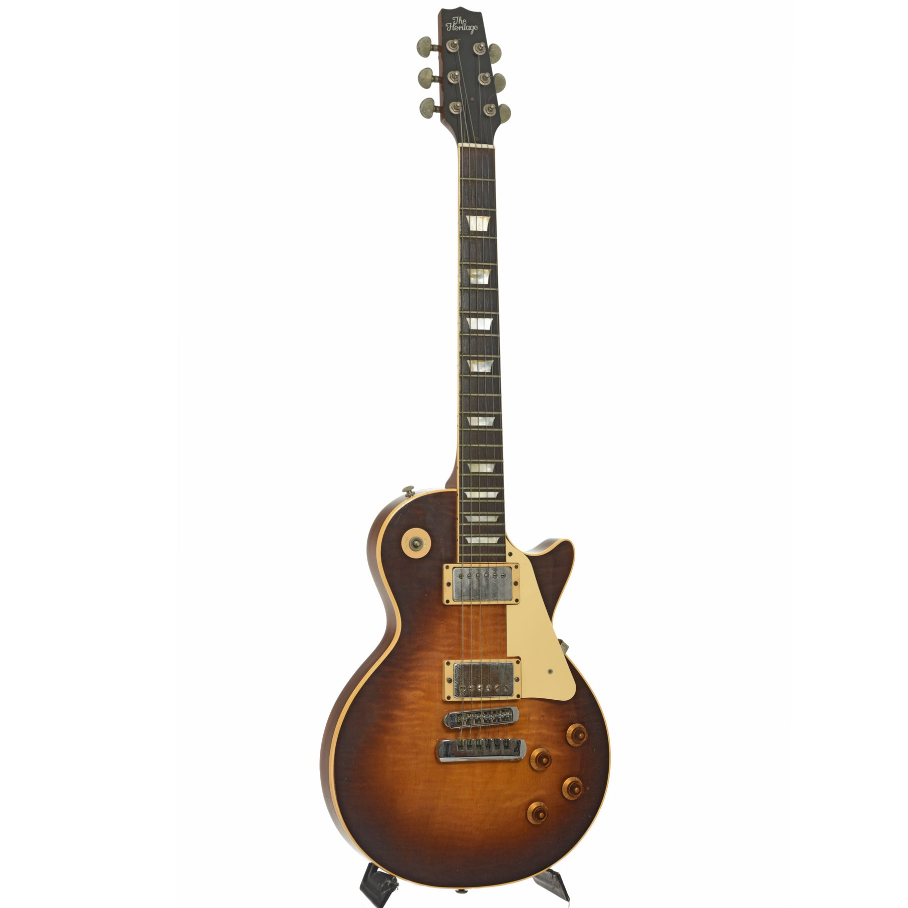 Full front and side of Heritage H-150 Electric Guitar