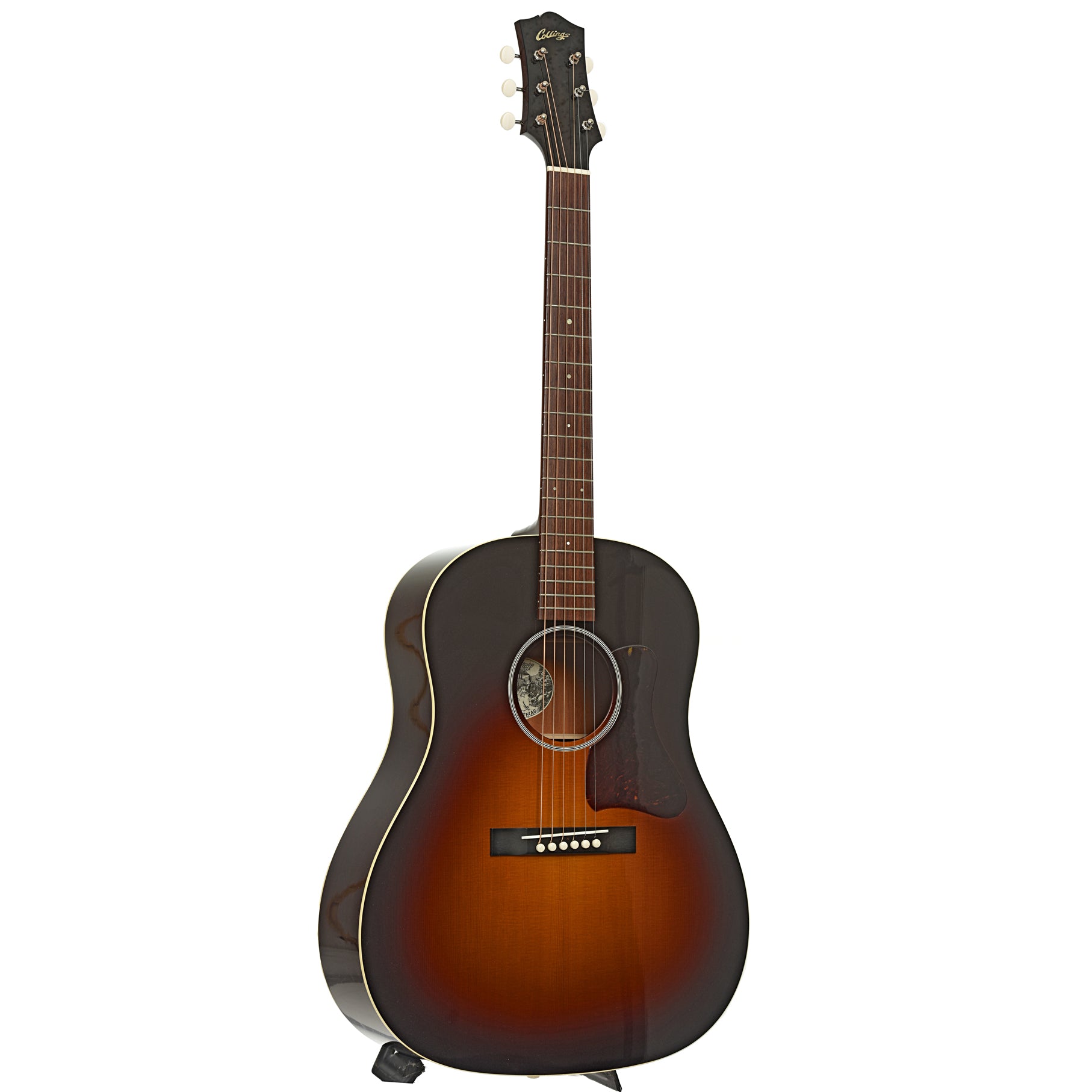 Full front and side of Collings CJ45T Acoustic Guitar