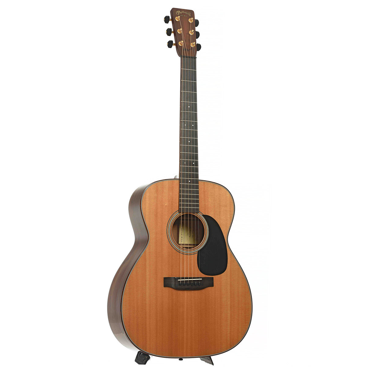 Full Front & Side of Martin Custom Brazilian Jumbo Acoustic Guitar