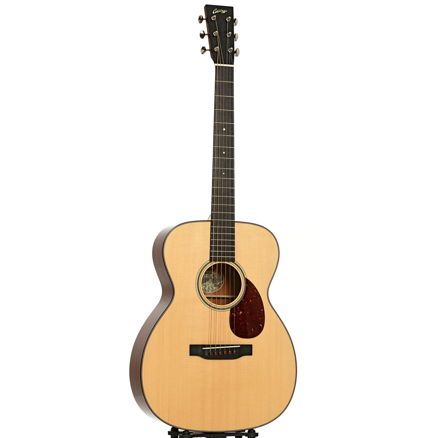 Full front and side of Collings OM1T Traditional Acoustic Guitar