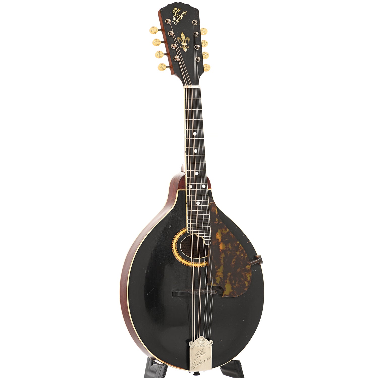 Full front and side of Gibson A-4 Mandolin 