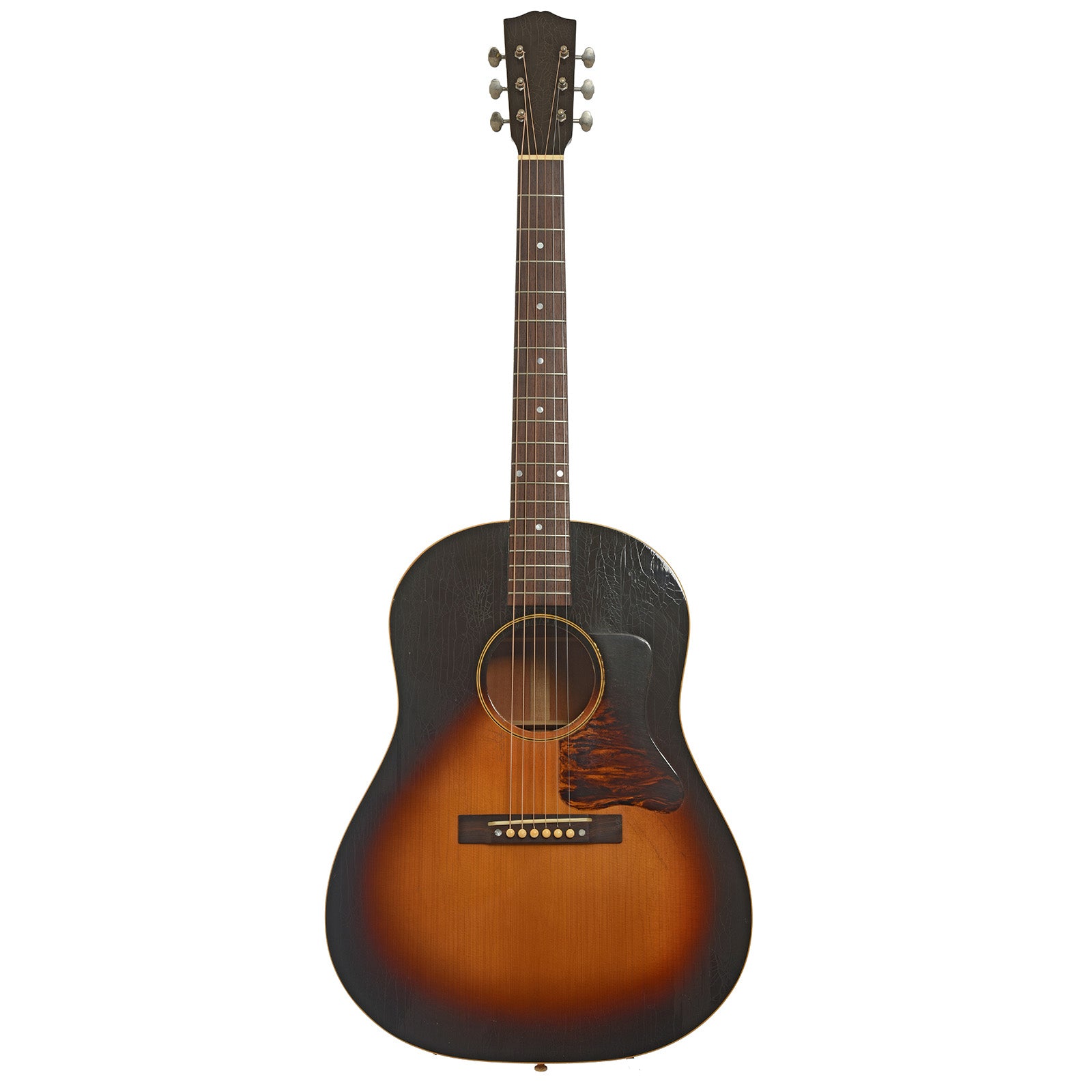Full front of Pre-War Guitars Co. Slope Shoulder Dreadnought Level 3 Acoustic Guitar 