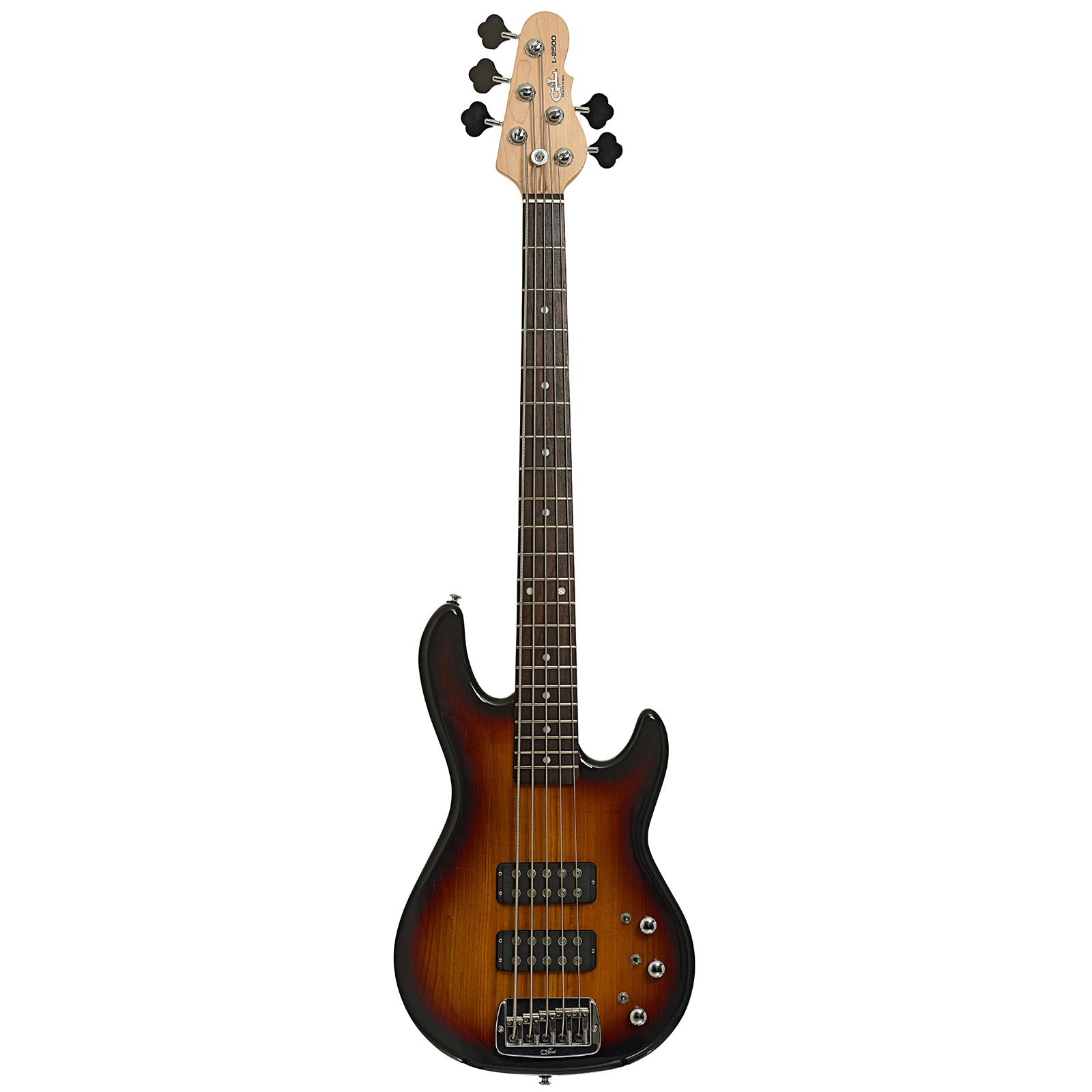 Full front of G&L L-2500 Tribute 5-String Electric Bass 