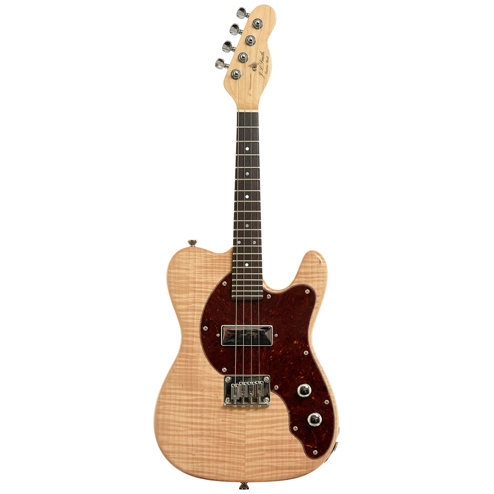 Full front of J.L. Smith Electric Mandolin