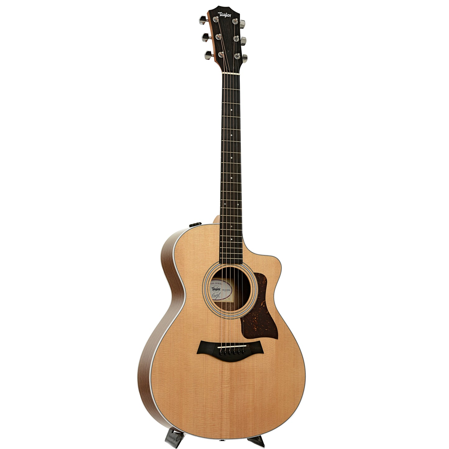 Full front and side of Taylor 212ce Acoustic-Electric Guitar