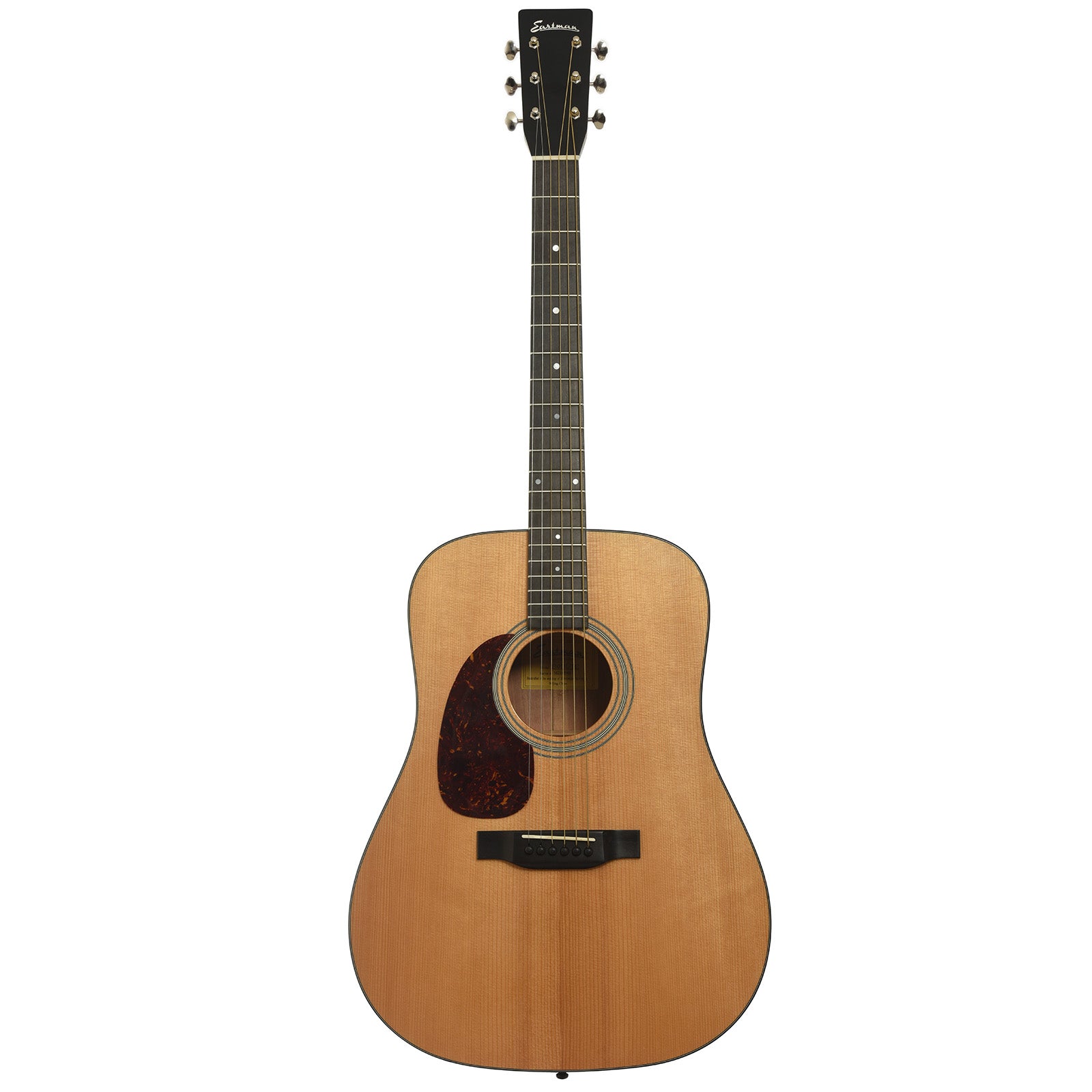 Full front of Eastman E10DL-TC Left-Handed Acoustic Guitar