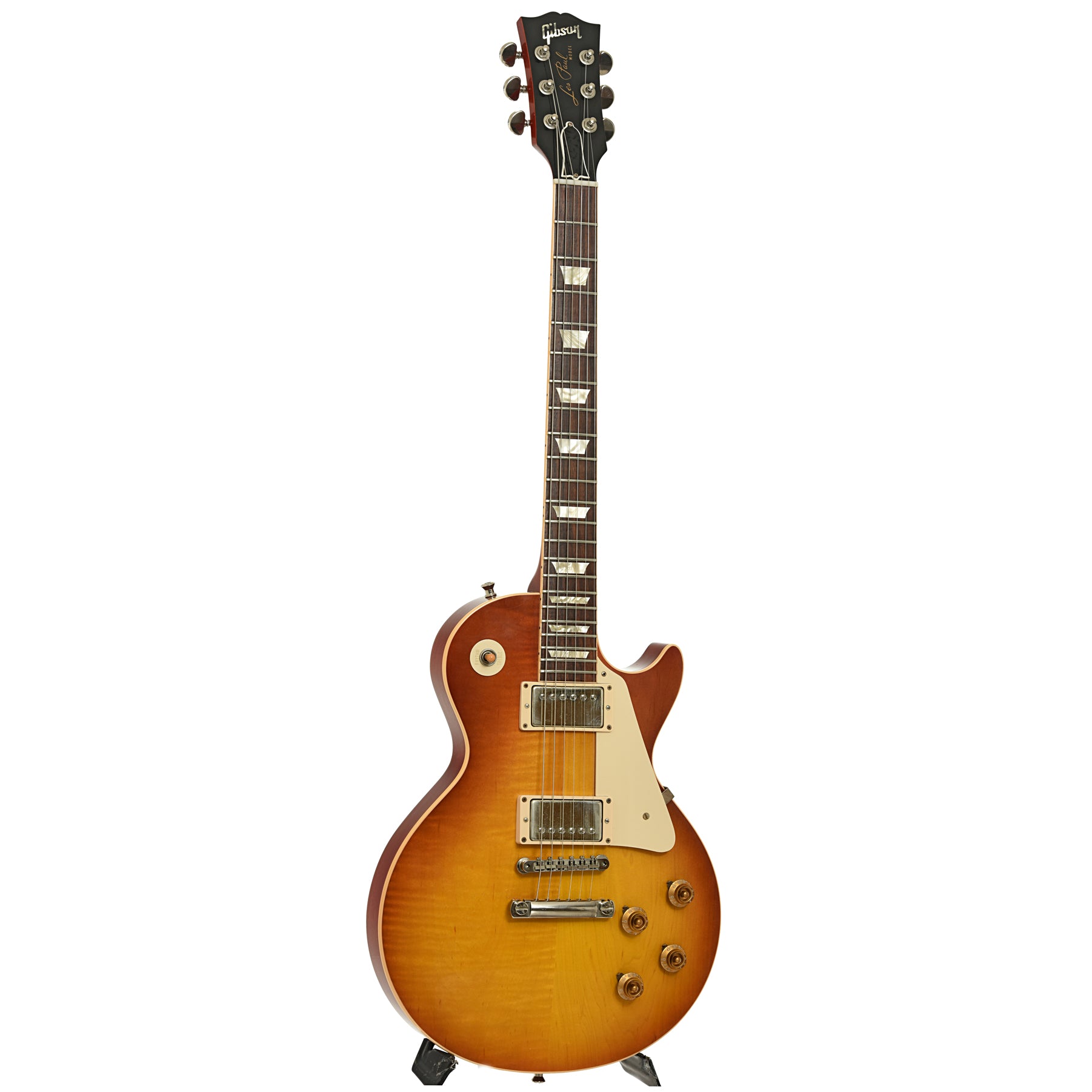 Full front and side of Gibson Custom Shop Eric Clapton "Beano" '60 Les Paul (VOS) Electric Guitar