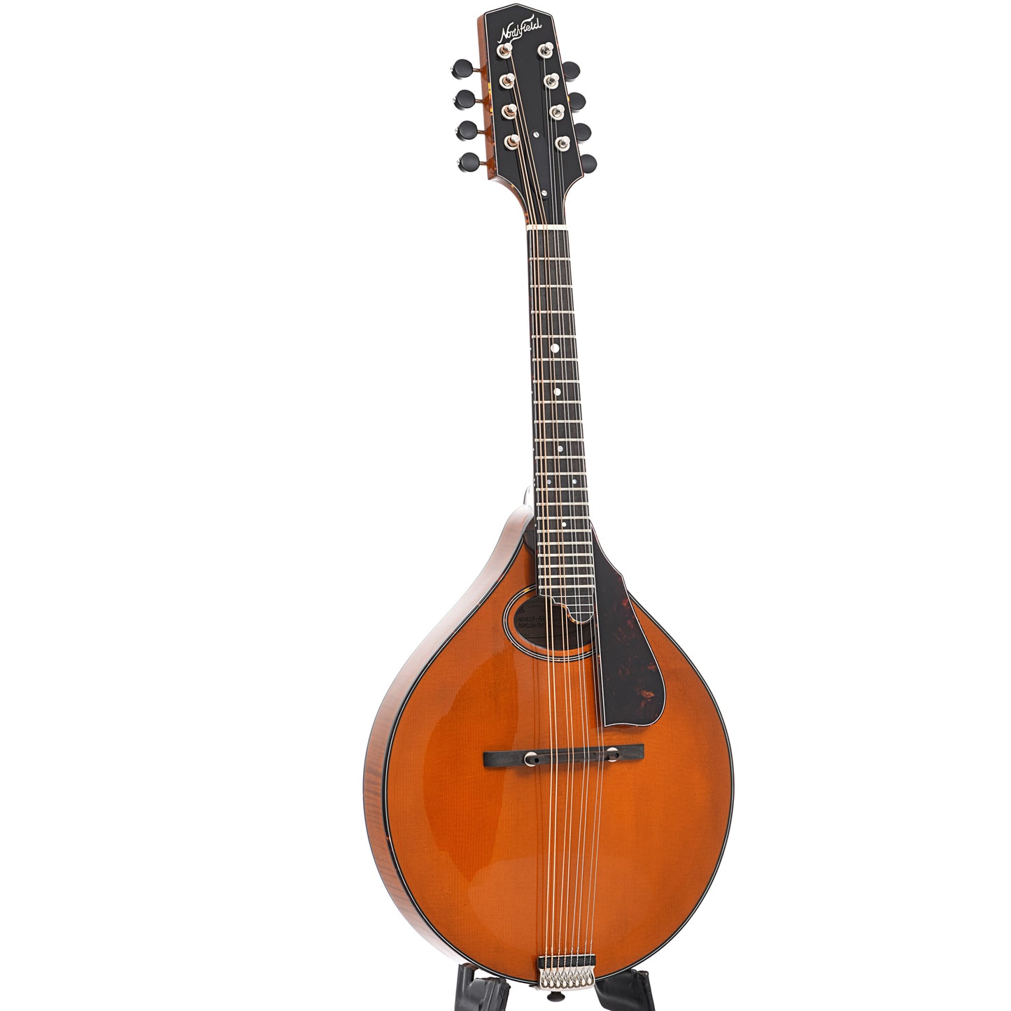Full front and side of Northfield Workshop NFMSP-A4 A4 Special Mandolin