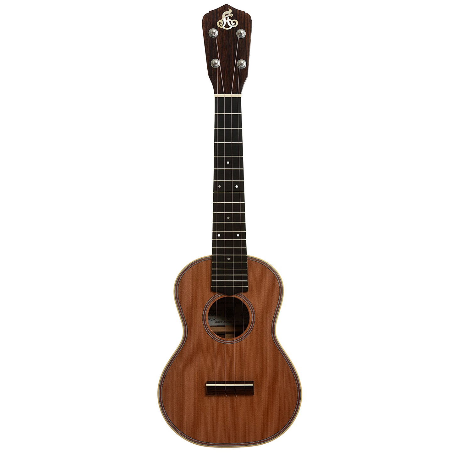 Full front of LoPrinzi MRC-C Concert Ukulele  