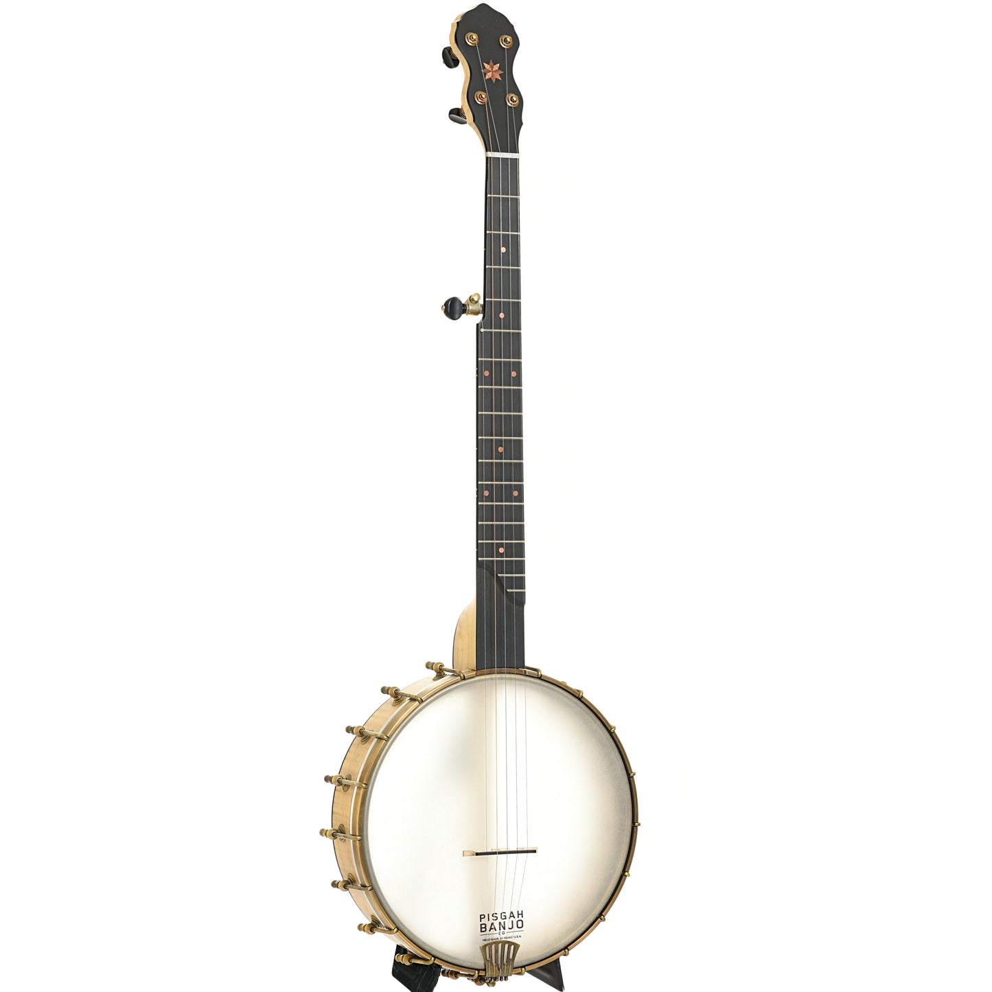 Front of Pisgah Banjo Co. 11" Laydie Openback Banjo