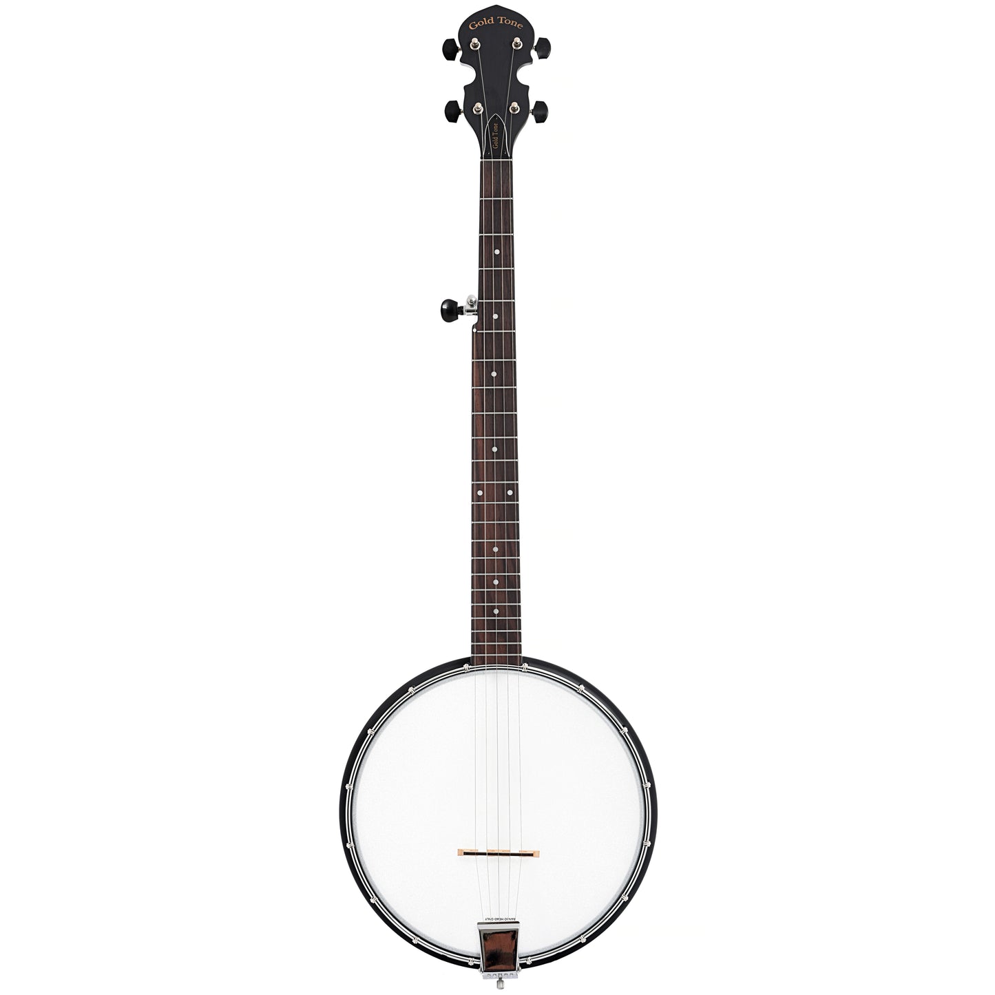 Full front of Gold Tone AC-1 Openback Banjo