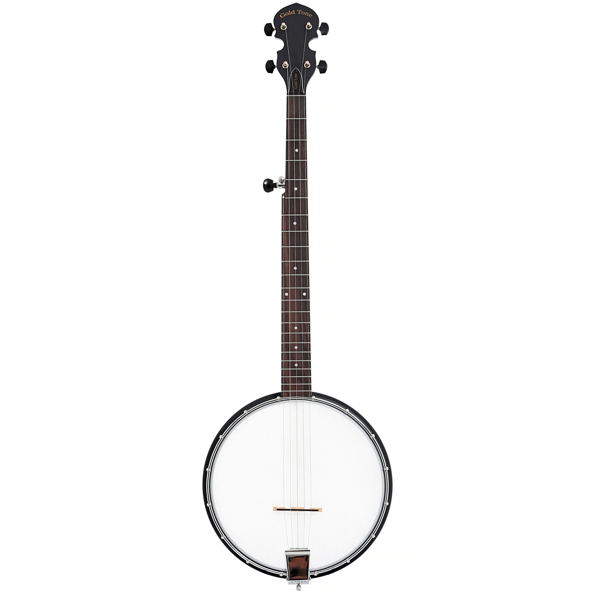 Full front of Gold Tone AC-1 Openback Banjo