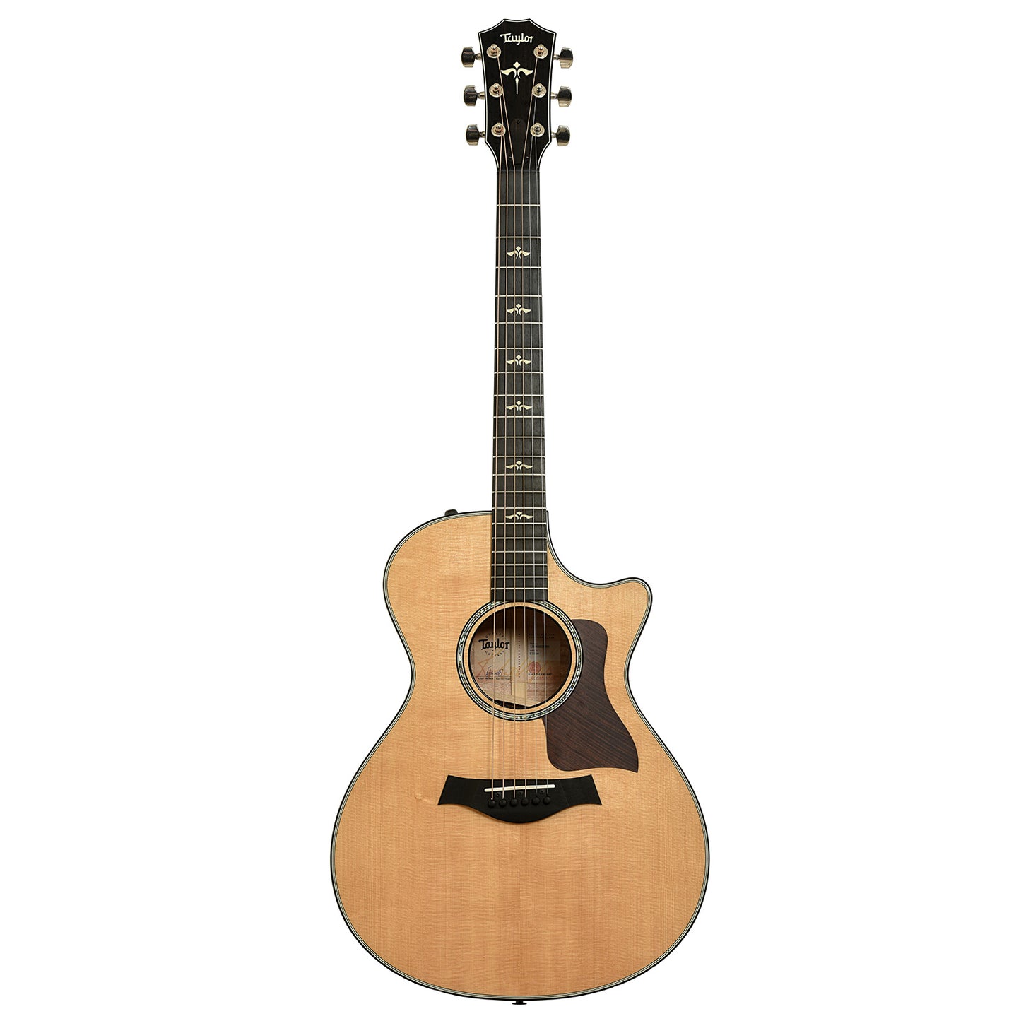 Full front of Taylor 612ce Acoustic-Electric Guitar  