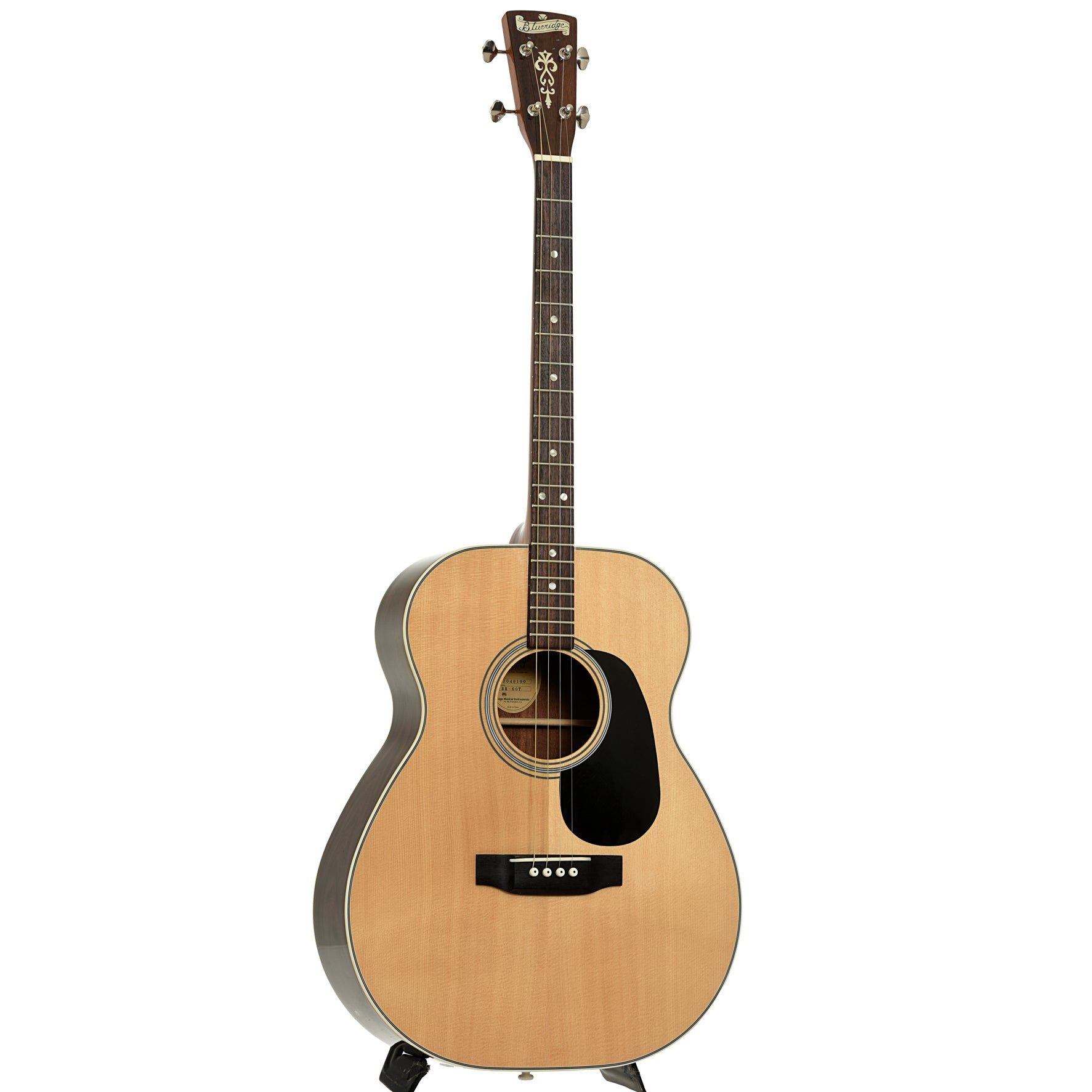 Full front  and side of Blueridge BR-60T Tenor Guitar