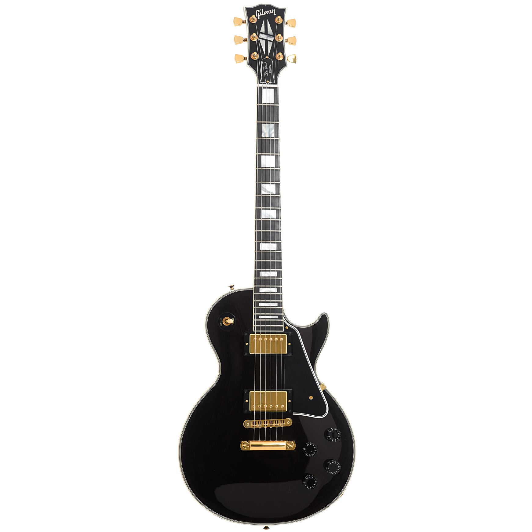 Full front of Gibson Les Paul Custom