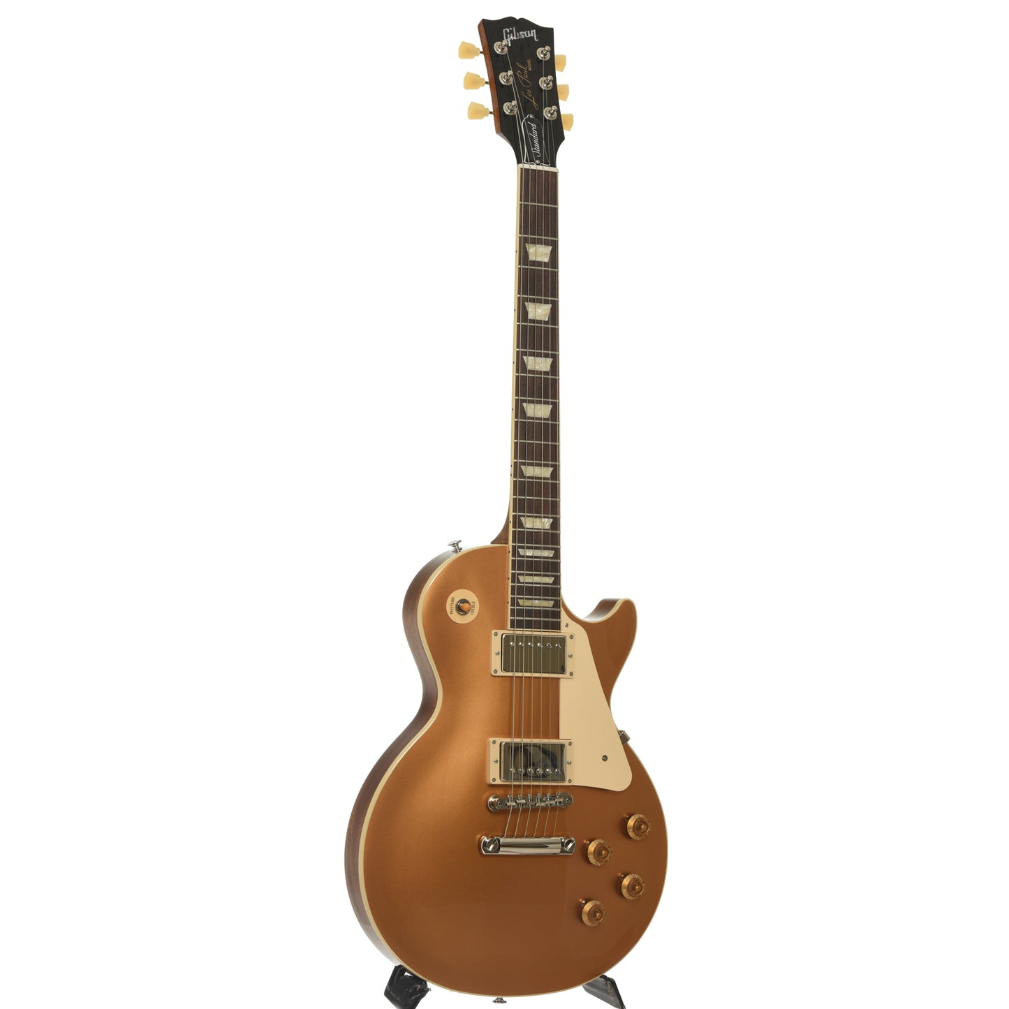 Full front and side of Gibson Les Paul Standard 50s Electric Guitar