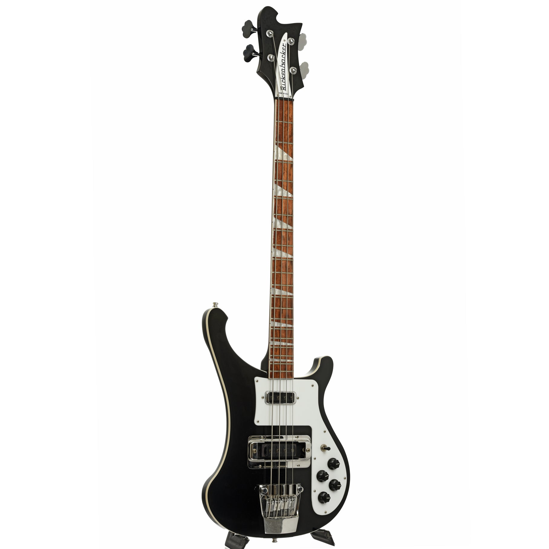 Full front and side  of Rickenbacker 4003 JG Electric Bass 