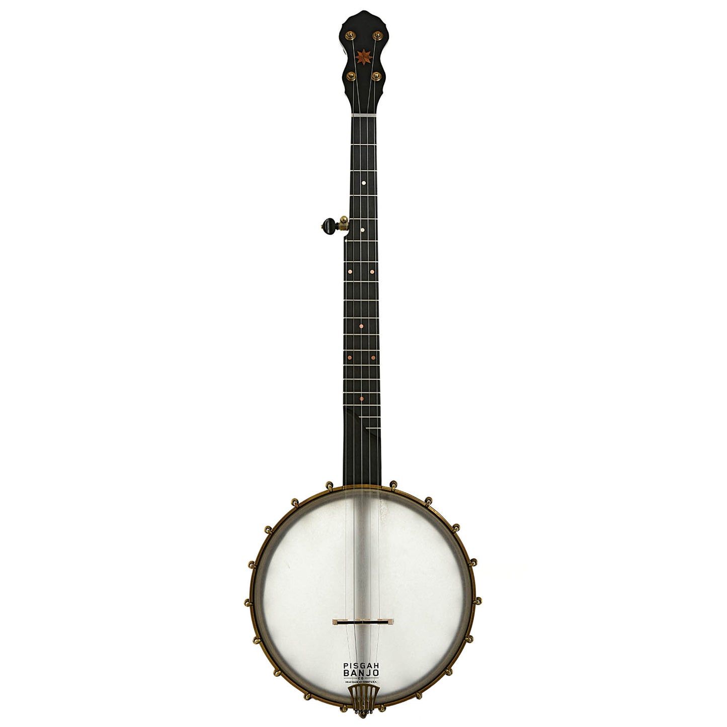 Full front of Pisgah Wonder Maple 11" Open Back Banjo