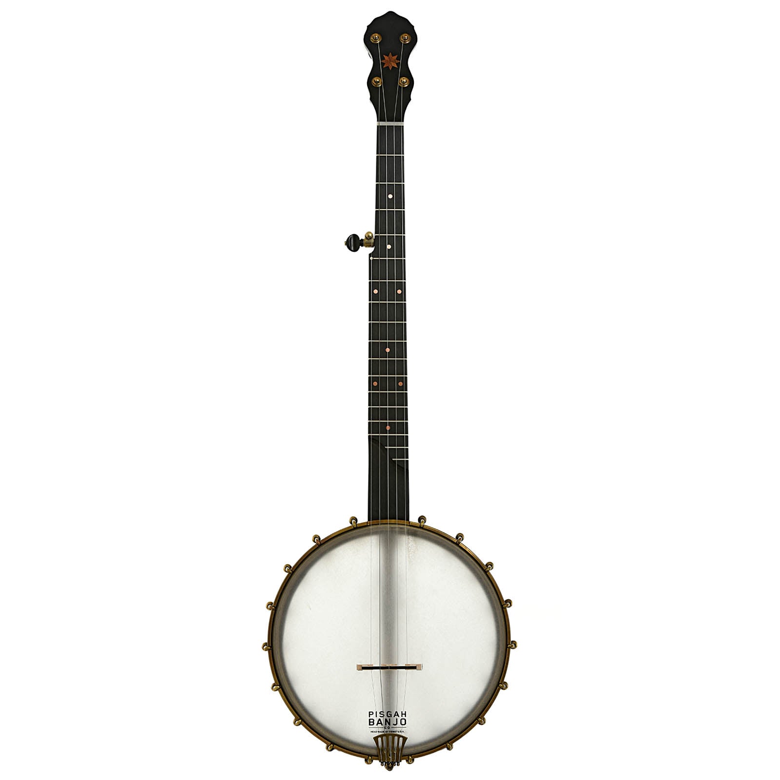 Full front of Pisgah Wonder Maple 11" Open Back Banjo