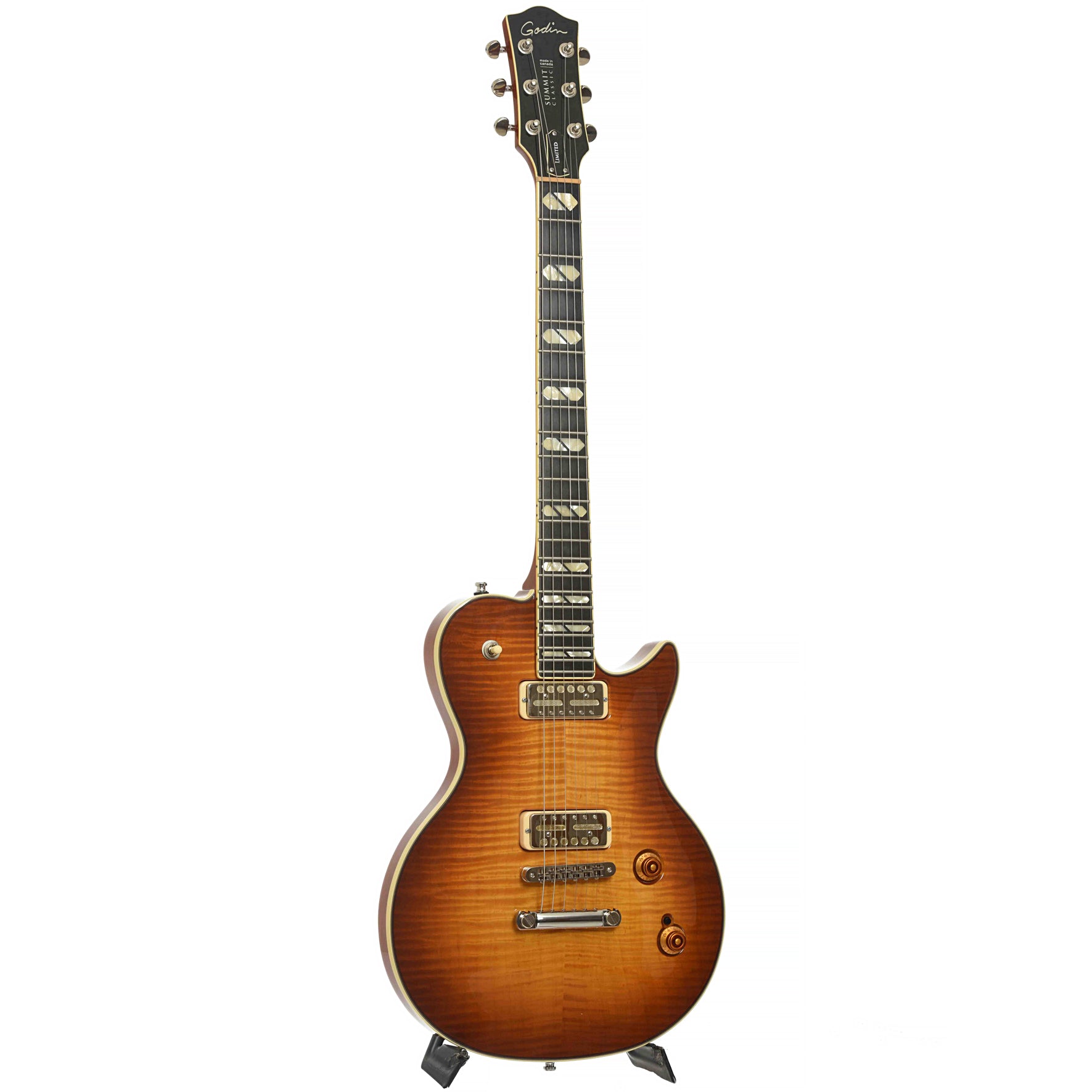 Full Front & Side of Godin Summit Classic Supreme LTD