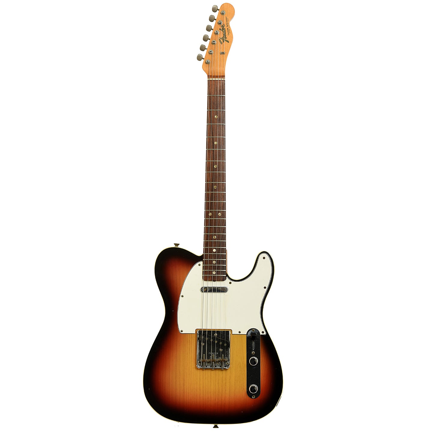 Full front of Fender Telecaster Custom Electric Guitar