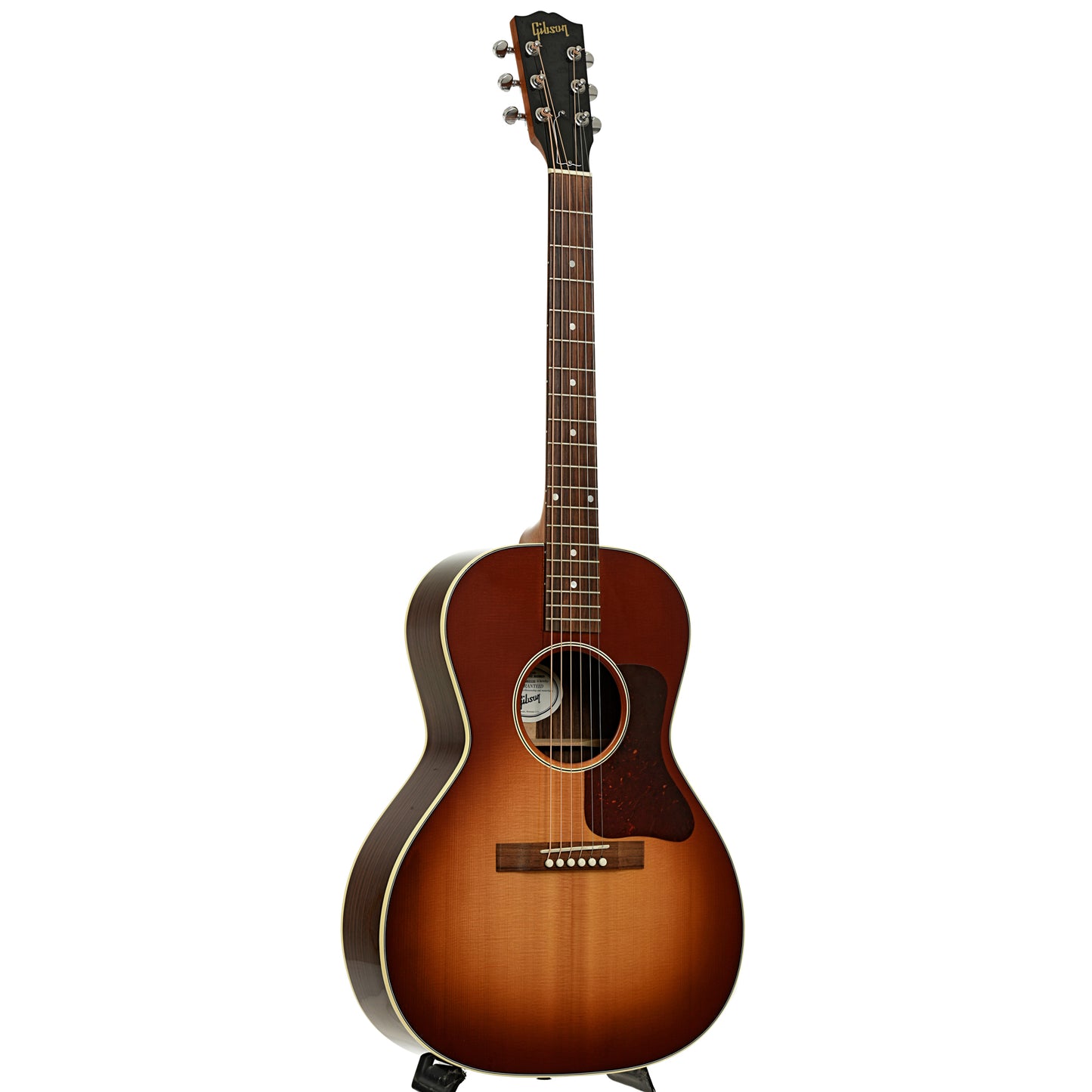 Full front and side of Gibson L-00 Studio Rosewood Acoustic Guitar