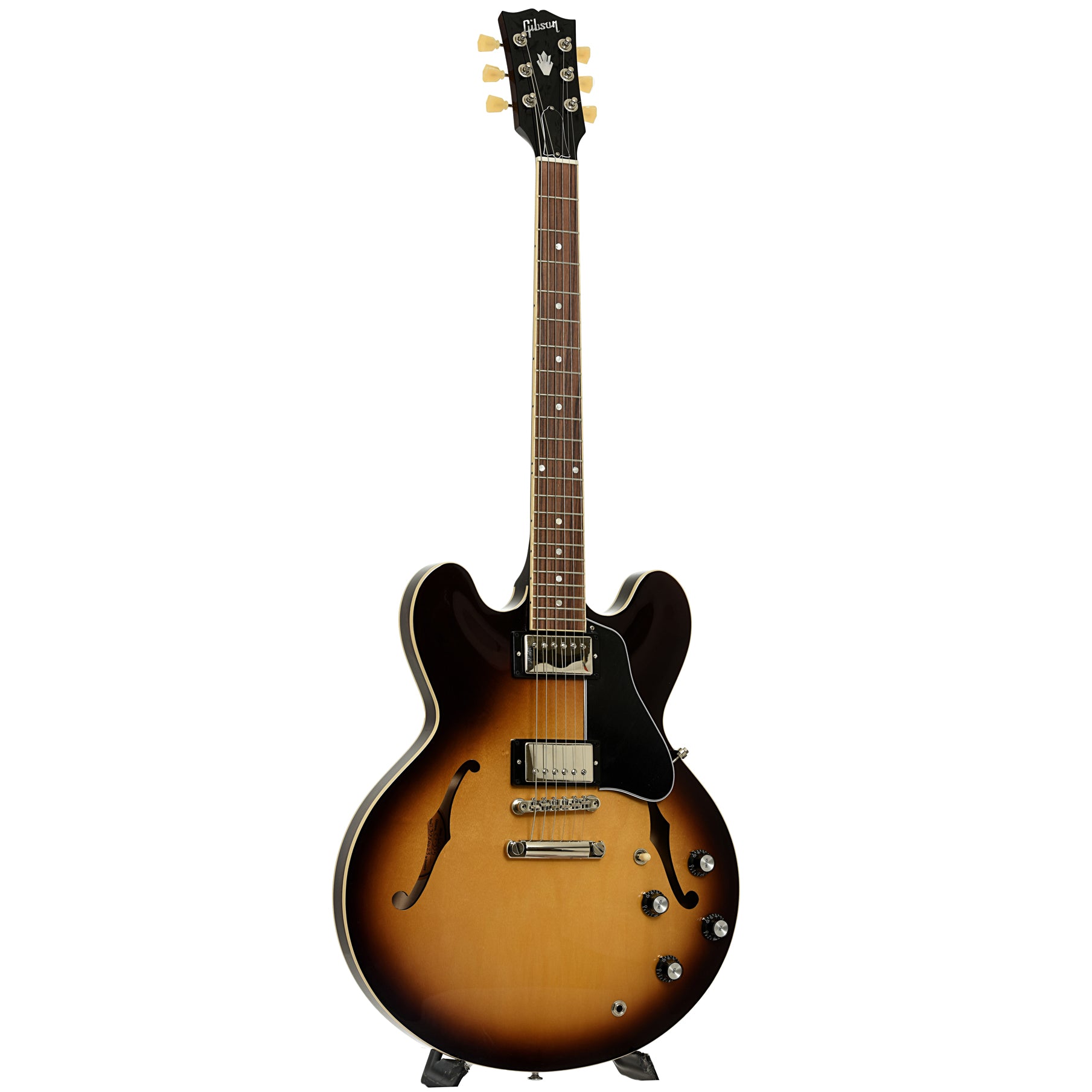Full front and side of Gibson ES-335 DOT Hollowbody Electric Guitar 