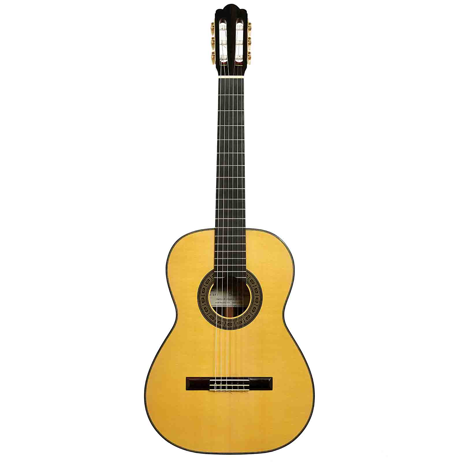 Full front of Hippner Guitars Hauser Classical Guitar