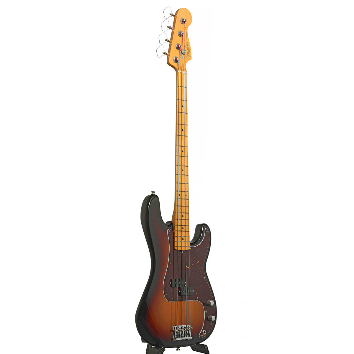 Full front and side of American Professional II Precision Electric Bass