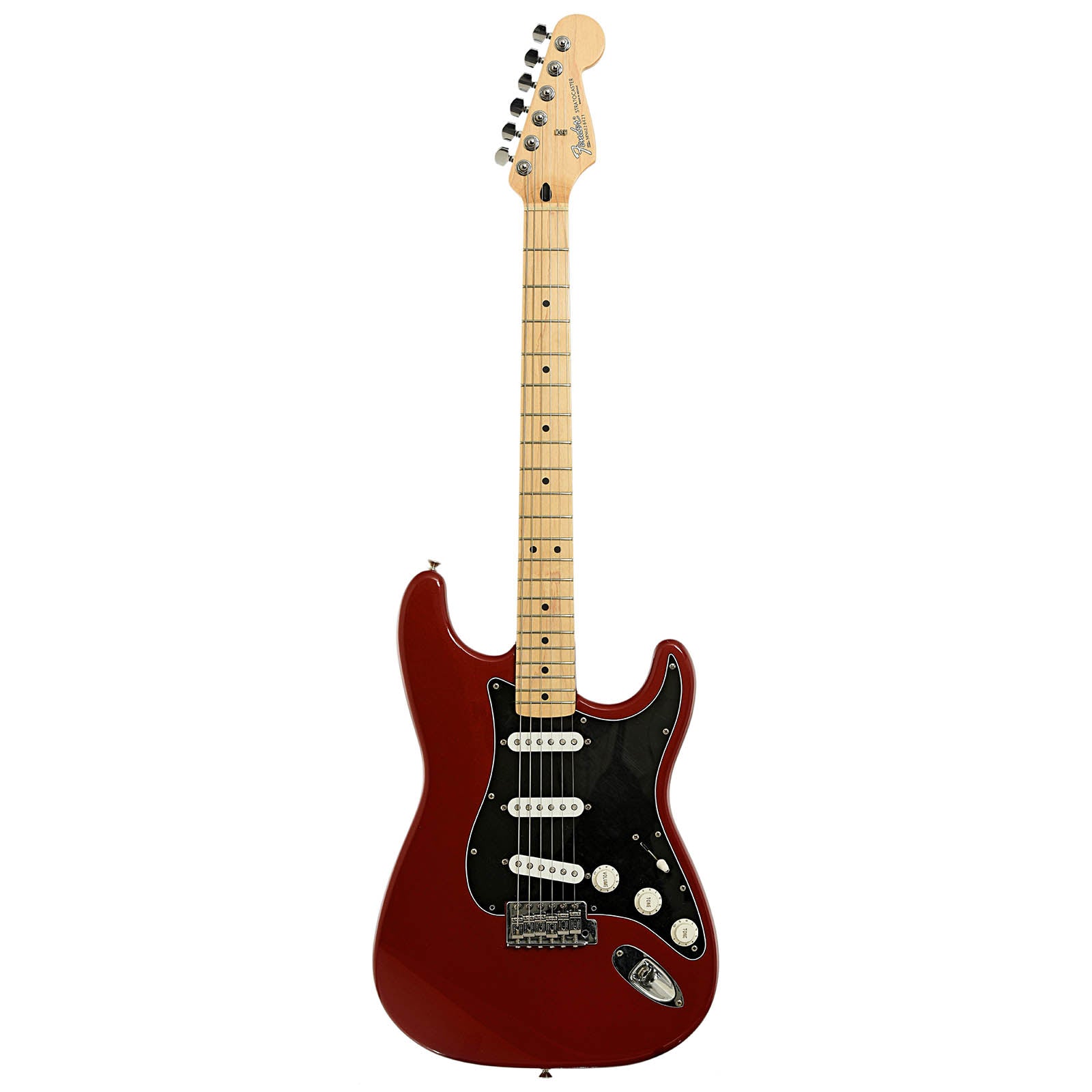Full front of Fender Stratocaster Standard Electric Guitar 