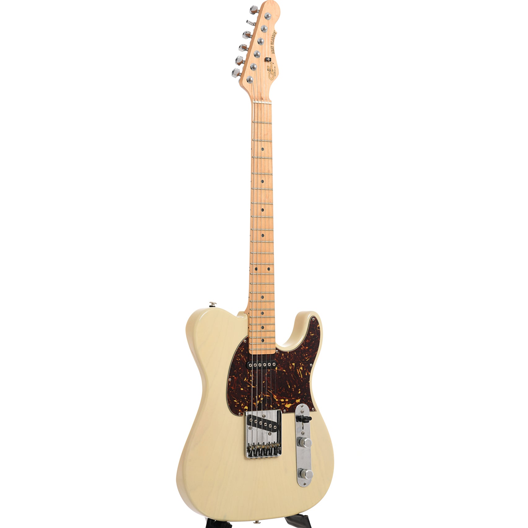 Full front of G&L Asat Classic Electric Guitar