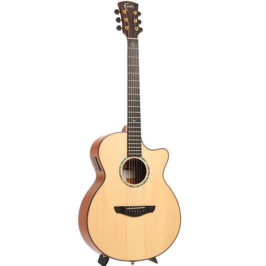 Full front and side of Faith Venus Acoustic-Electric Guitar