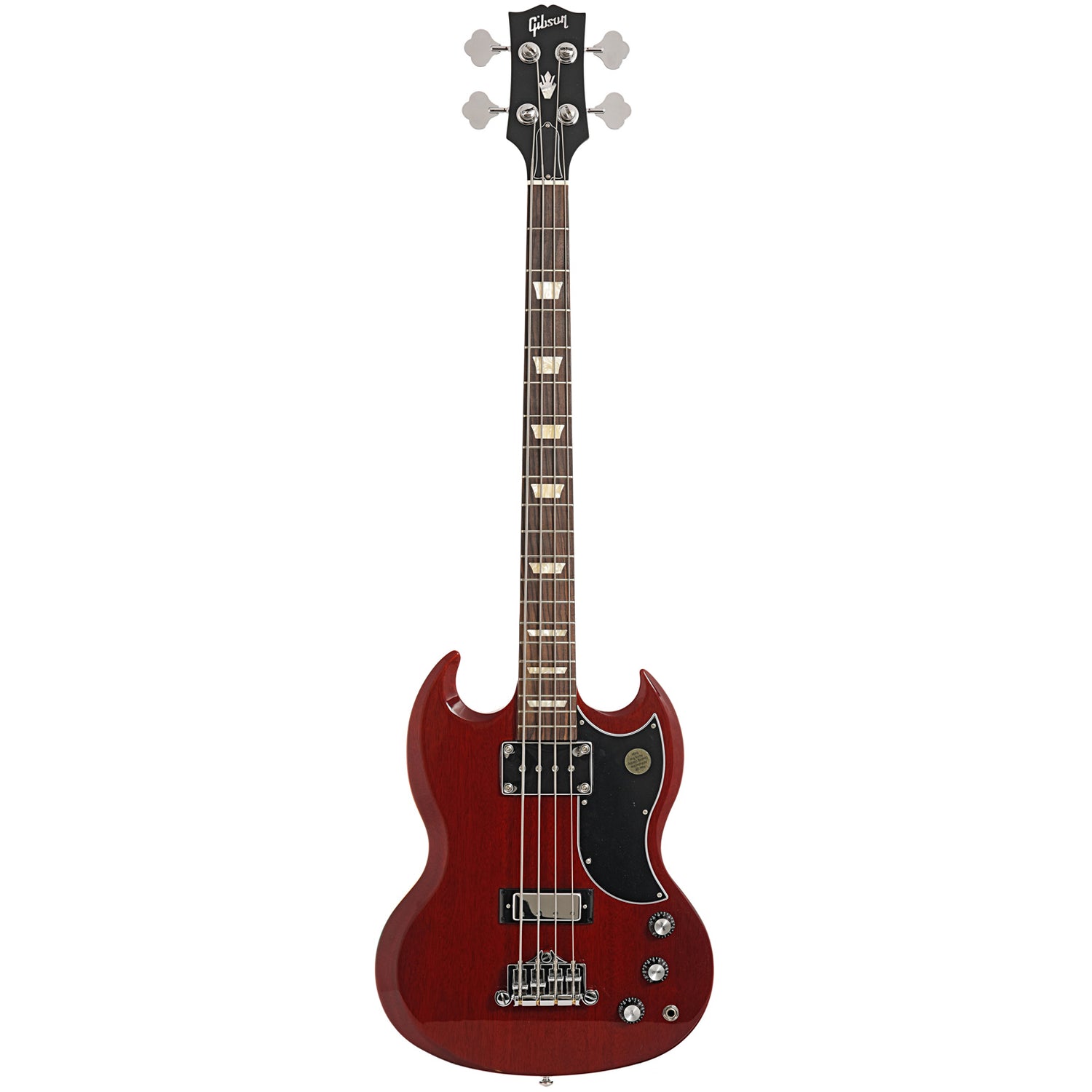 Full front of Gibson SG Bass