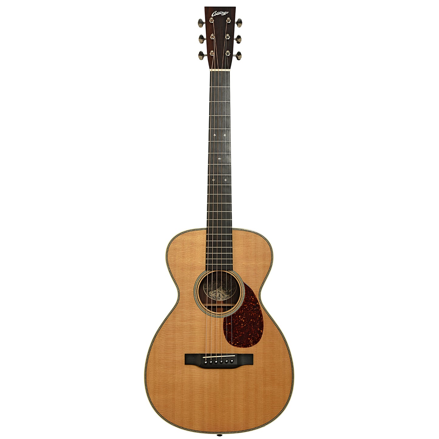 Full front of Collings Baby 2H 3/4 Size Acoustic Guitar