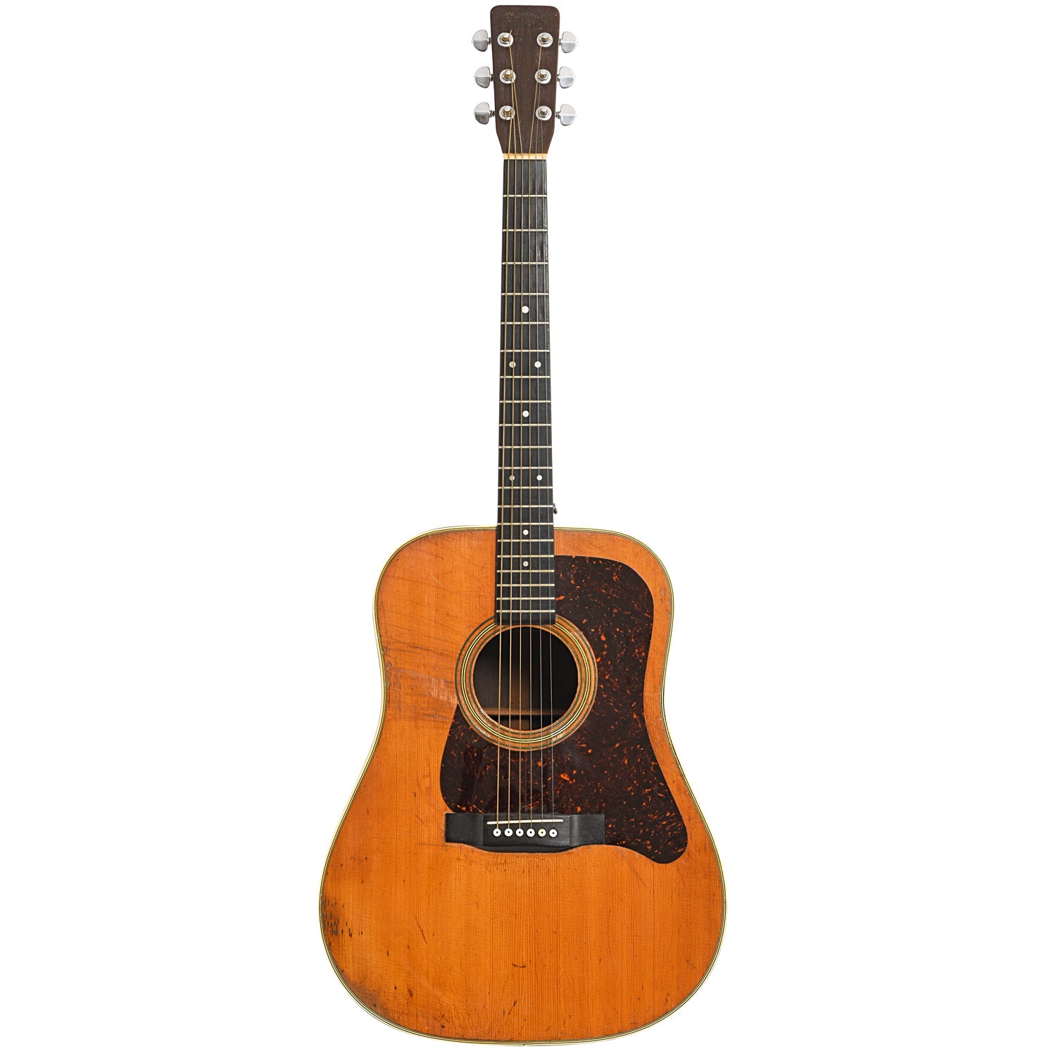 Full front of Martin D-28 Acoustic Guitar (1960)
