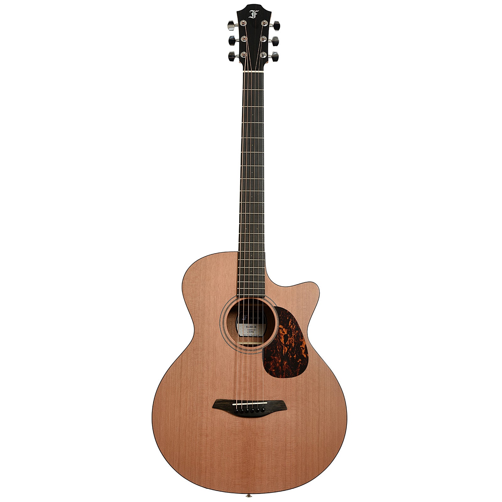 Full front of Furch Blue BARc-CM Baritone Acoustic Guitar 